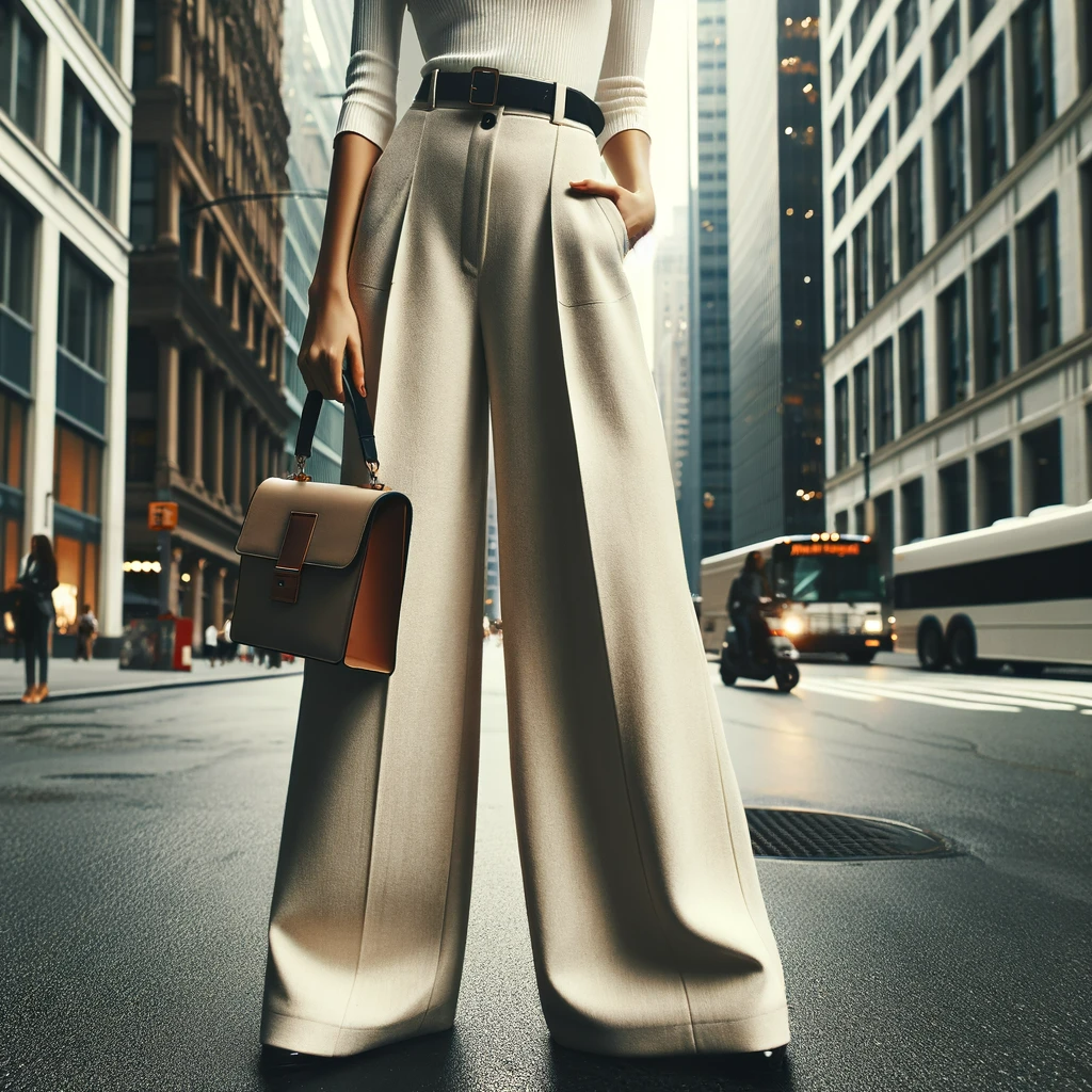 Wide-Leg Pants Embracing Boldness: A Fashion Statement for the ...